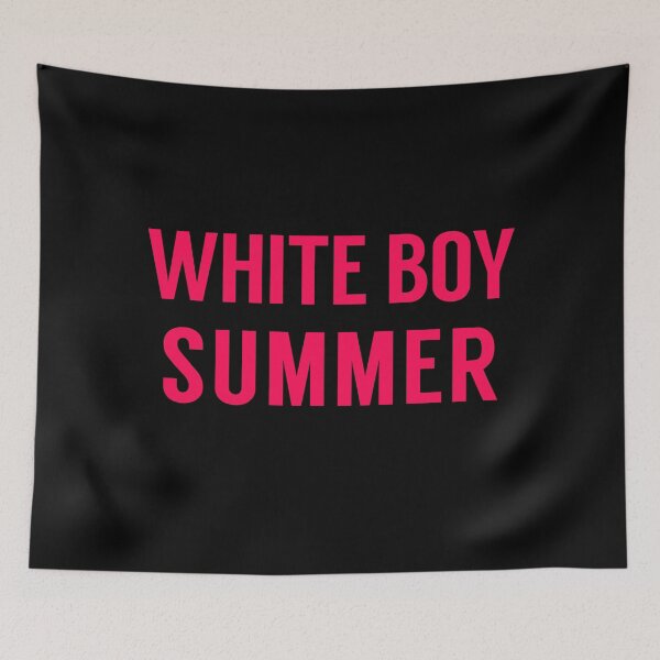 Item preview, White Boy Summer in Hot Pink designed and sold by tinyteacups.