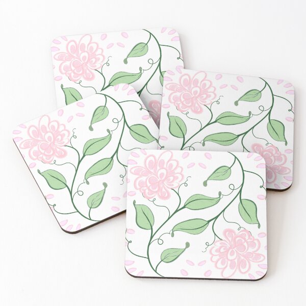 Artikelvorschau, Rosa Blumen entworfen und verkauft von Parierez.