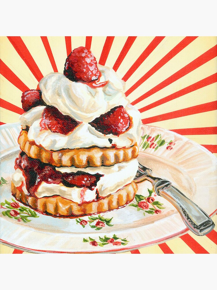 Thumbnail 2 of 2, Tote Bag, Raspberry Shortcake designed and sold by KellyGilleran.
