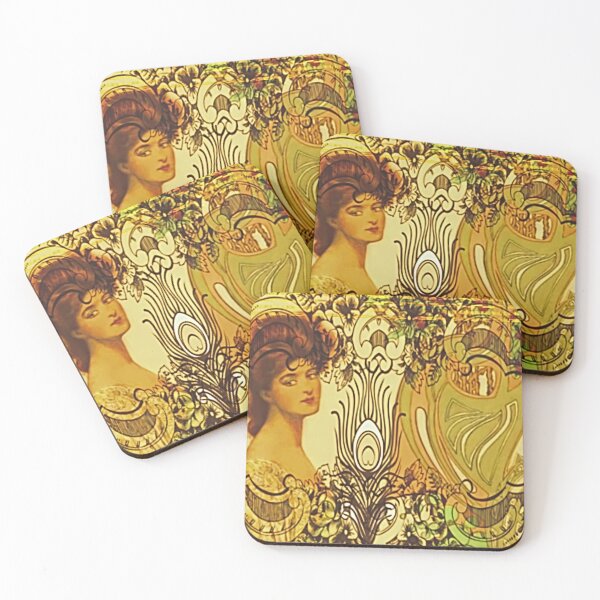 Item preview, Lady Golden (Art Deco) designed and sold by Aquila Light Pictures.