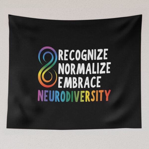 Item preview, Novelty Neurodiversity Rainbow Infinity Women Men Girl T- designed and sold by Placidobarbosa.