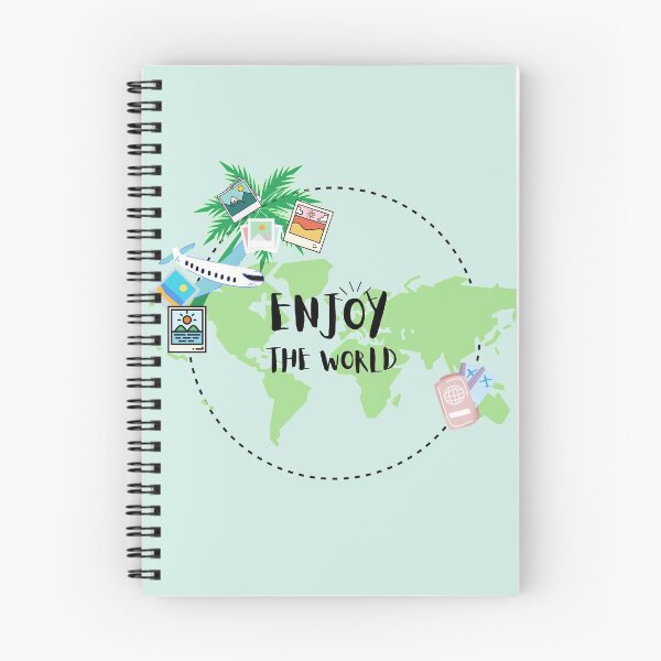 Item preview, 'ENJOY THE WORLD' designed and sold by Vivienne0161.
