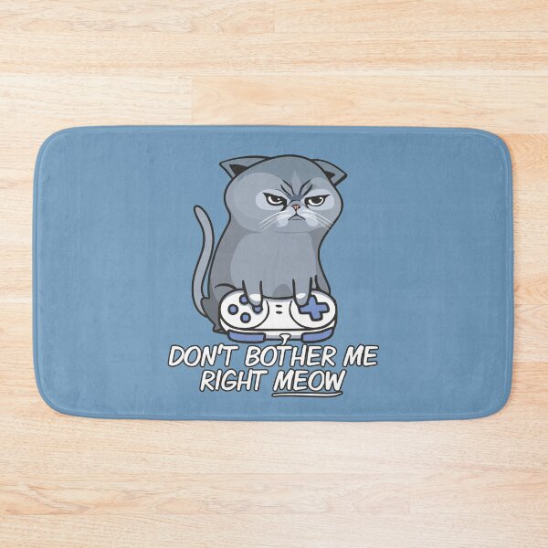 Item preview, Gamer Cat Lover Don't Bother Me Right Meow Funny Video Games Player Fan Gift designed and sold by alenaz.