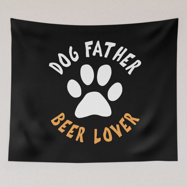 Item preview, Dog Father Beer Lover Dog Dad Lover designed and sold by sunrot7.