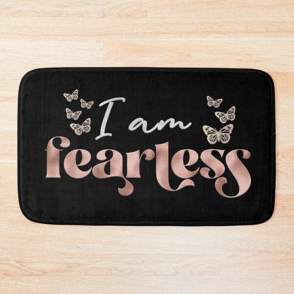 Item preview, I am fearless (Rose Gold Glitter) designed and sold by squishyrainbow.