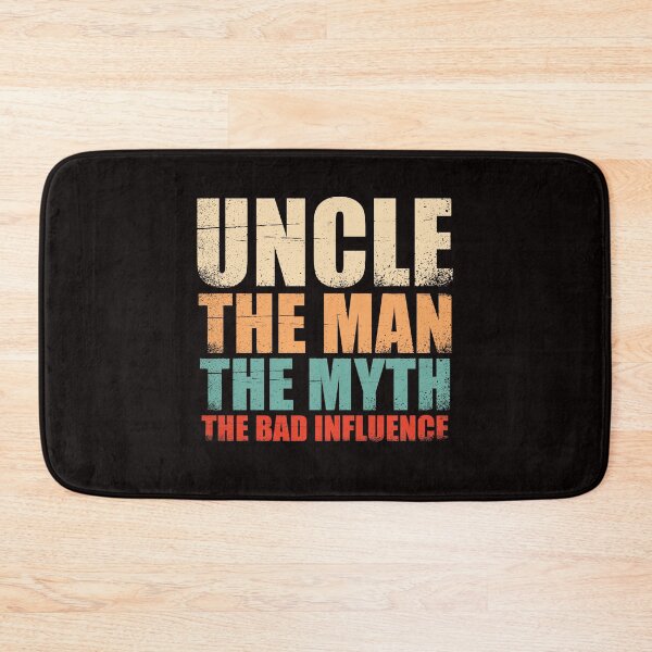 Item preview, Uncle The Man The Myth The bad influence vintage gift  designed and sold by Majesticoo.