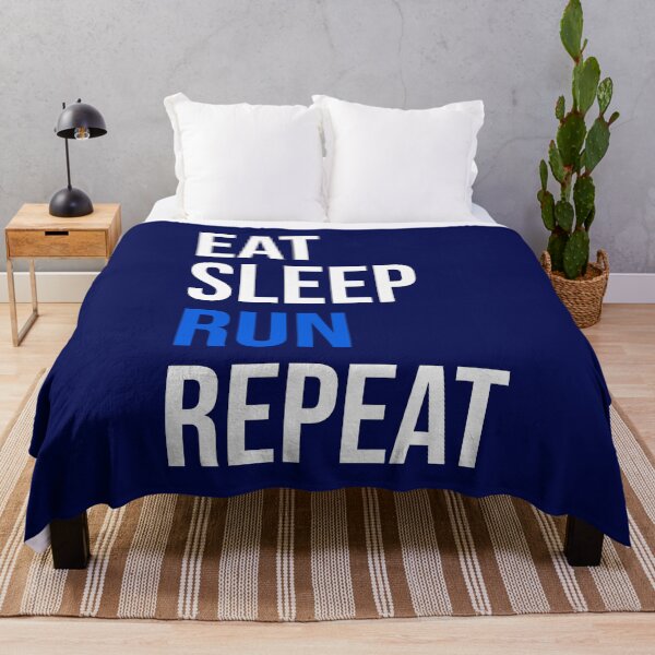 Item preview, Eat Sleep Run Repeat designed and sold by CatArtStore.
