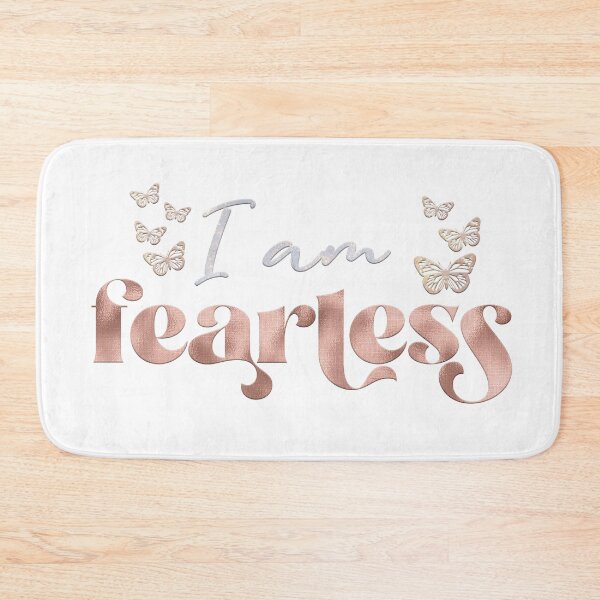 Item preview, I am fearless (Rose Gold Glitter) designed and sold by squishyrainbow.