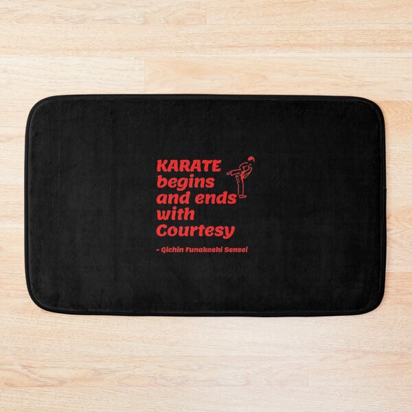 Item preview, Karate begins and ends with courtesy designed and sold by Krispsm.