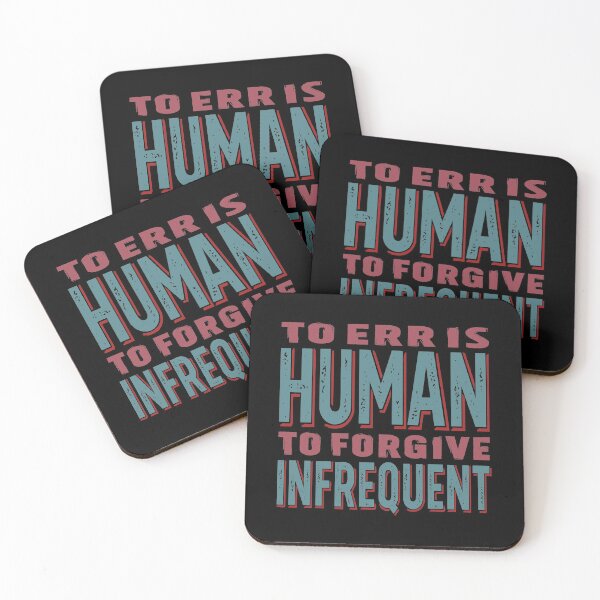Item preview, To err is human, to forgive infrequent v.1 designed and sold by x1brett.