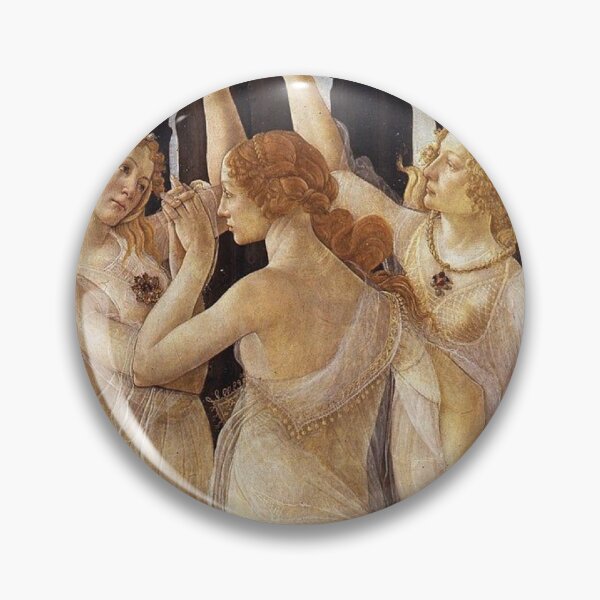 Artikelvorschau, Botticelli Die drei Grazien Italienische Renaissance Dark Academia Ästhetik entworfen und verkauft von Freshfroot.