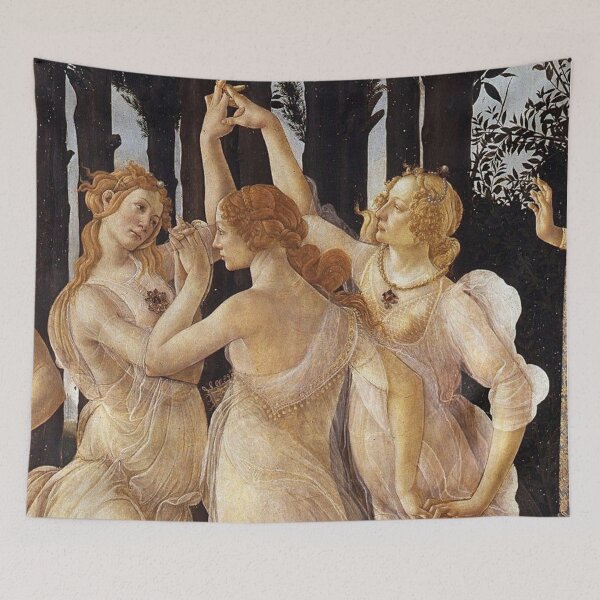 Item preview, Botticelli The Three Graces Italian Renaissance Dark Academia Aesthetic designed and sold by Freshfroot.