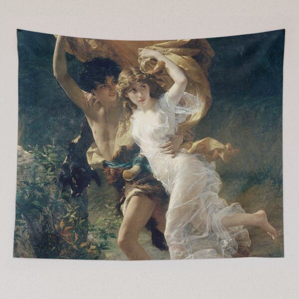 Item preview, The Storm by Pierre Auguste Cot Renaissance Art designed and sold by Freshfroot.