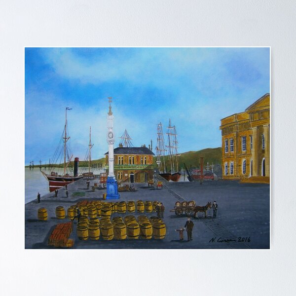Item preview, Greenock Custom House Quay designed and sold by CrossanArt.