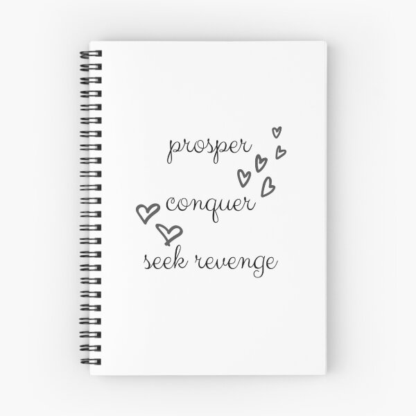 Item preview, Prosper, Conquer, Seek Revenge - LLL style designed and sold by TheChronicCurly.
