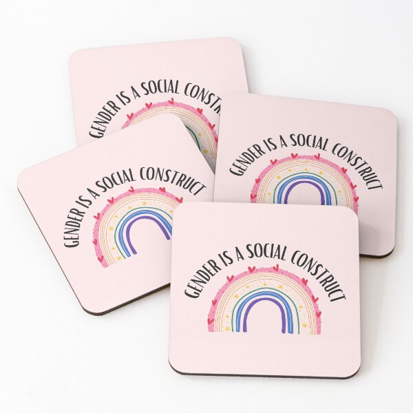 Item preview, Gender is a Social Construct LGBT Pride designed and sold by SapphicGrapphic .