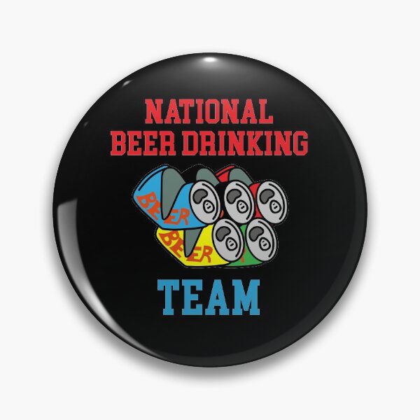 Item preview, National Beer Drinking Team designed and sold by Craftaholic.