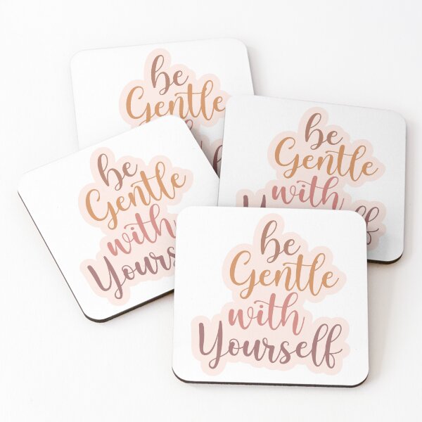 Item preview, Be gentle with yourself print designed and sold by TrammelArt.
