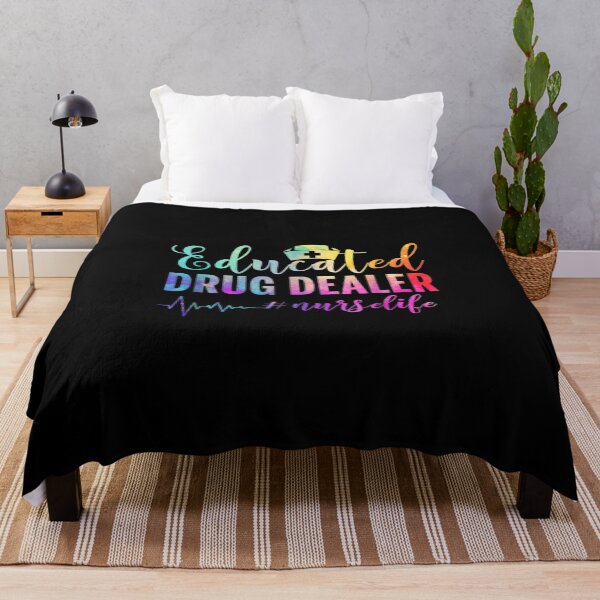 Item preview, Educated Drug Dealer #nurselife Nurse Life designed and sold by Rosalind Blick.