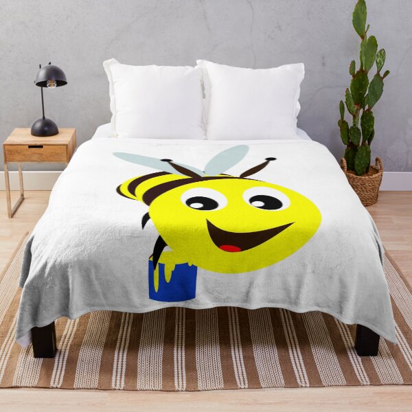 Item preview, cute wholesome bee Sticker designed and sold by FrewinMason.