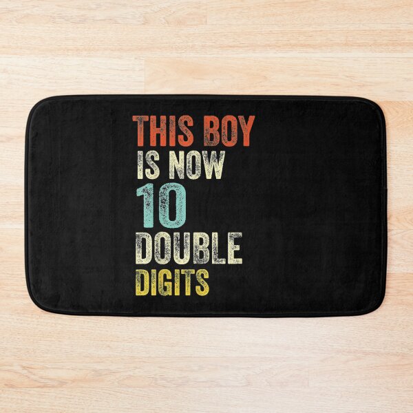 Item preview, This Boy Is Now 10 Double Digits Birthday Boy 10 Years Old  designed and sold by mylahKristian.