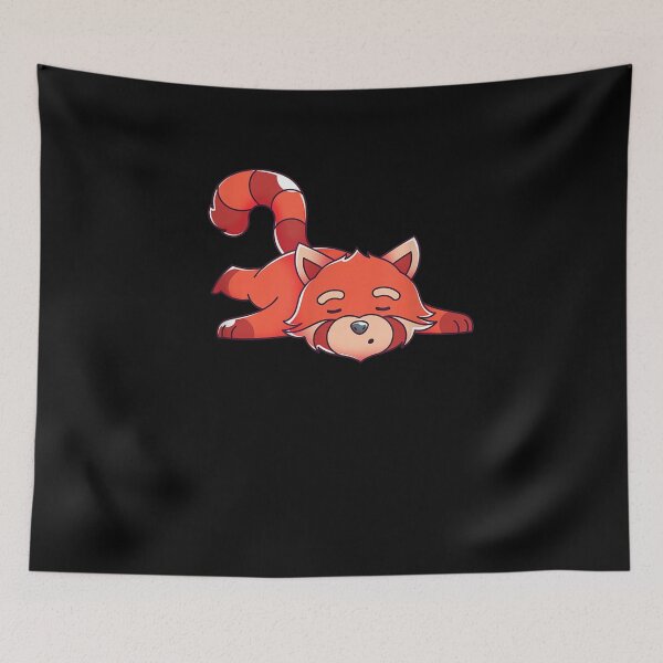 Item preview, Sleepy Animal Panda Bear Kids Gift Bamboo Cute Red Panda  designed and sold by mylahKristian.