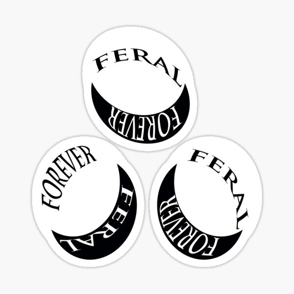 Item preview, Feral Forever designed and sold by Carolyn Clark.