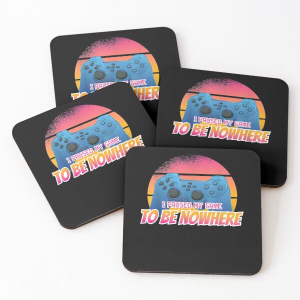 Item preview, I Paused My Game To Be Nowhere Funny Video Game Controller  designed and sold by mylahKristian.