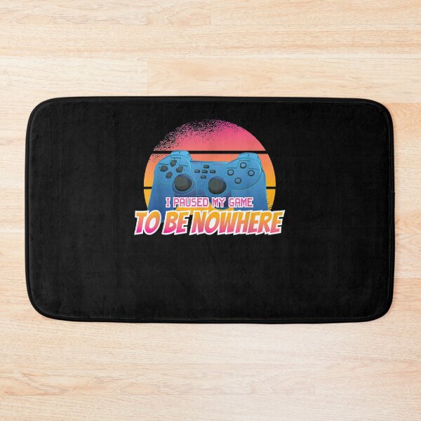 Item preview, I Paused My Game To Be Nowhere Funny Video Game Controller  designed and sold by mylahKristian.