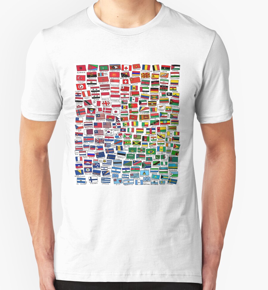 countries shirts