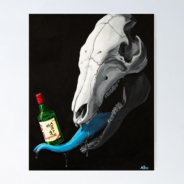 Item preview, Daydream of a Serpent - Original Painting designed and sold by LittleSunBoy.