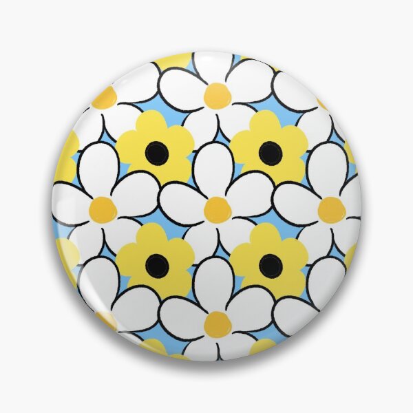Item preview, stacked florals designed and sold by RuheArt.