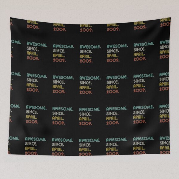 Item preview, Awesome Since April 2009 12th Birthday 12 Year Old Boys Girl designed and sold by anniversaryshop.