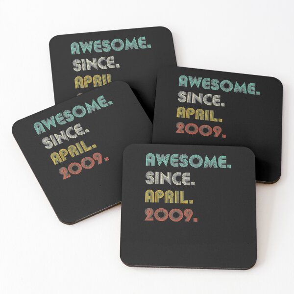 Item preview, Awesome Since April 2009 12th Birthday 12 Year Old Boys Girl designed and sold by anniversaryshop.