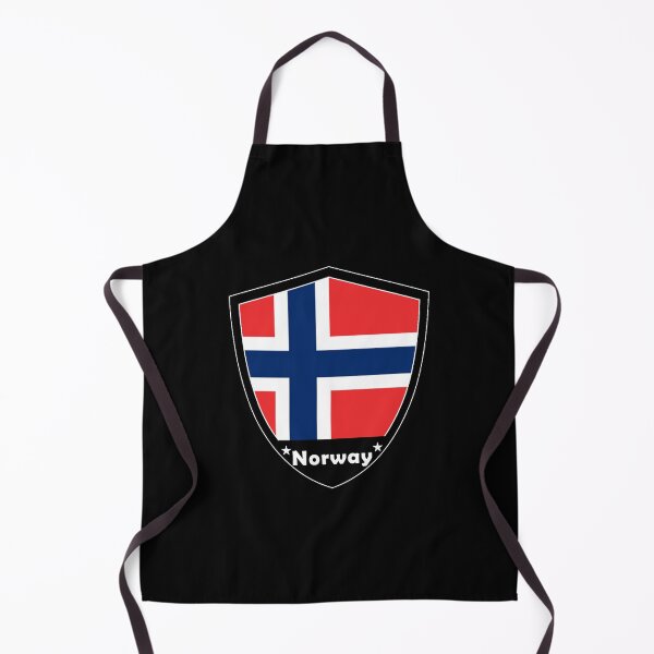 Item preview, Norway Flag Badge designed and sold by Gina-Driada.