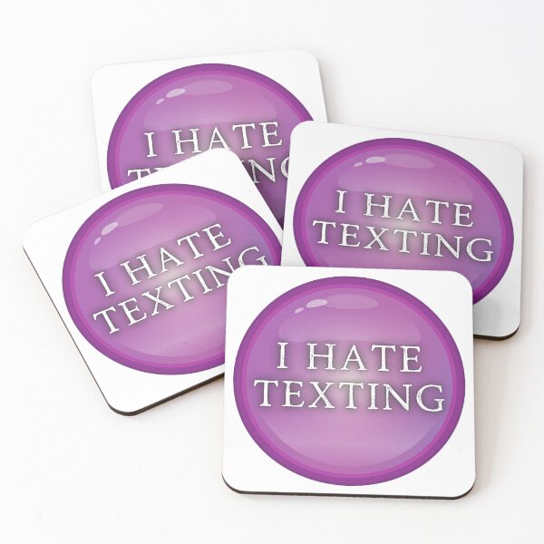 Item preview, I Hate Texting designed and sold by JJBarnesMerch.