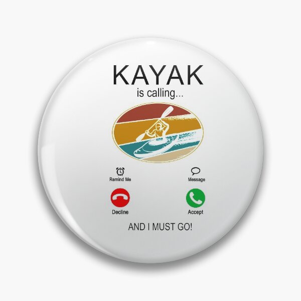 Item preview, Kayak is calling - Canoeing and white water kayaking  designed and sold by dJ-Design.