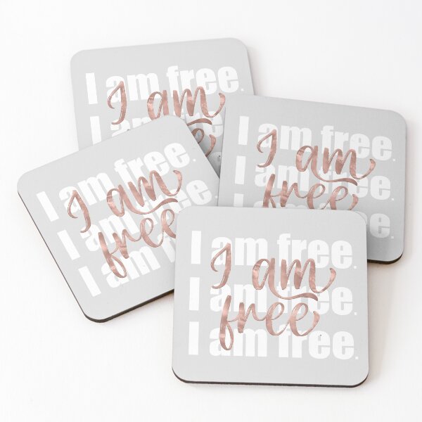 Item preview,  I am free, I am free, I am free (Rose Gold) designed and sold by squishyrainbow.