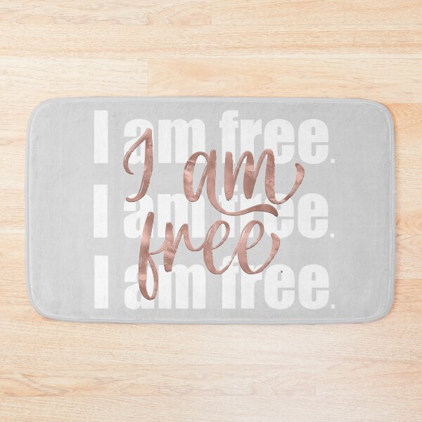 Item preview,  I am free, I am free, I am free (Rose Gold) designed and sold by squishyrainbow.