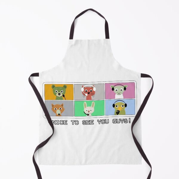 Item preview, animal video conference, nice to see you guys! designed and sold by Xdelacra.