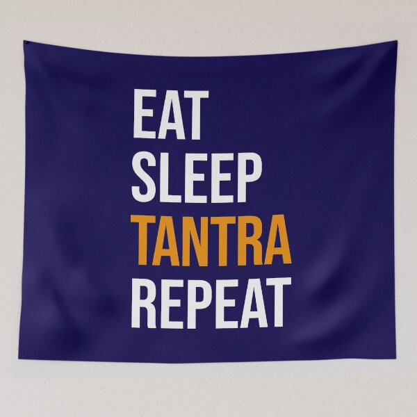 Item preview, Eat Sleep Tantra Repeat designed and sold by CatArtStore.
