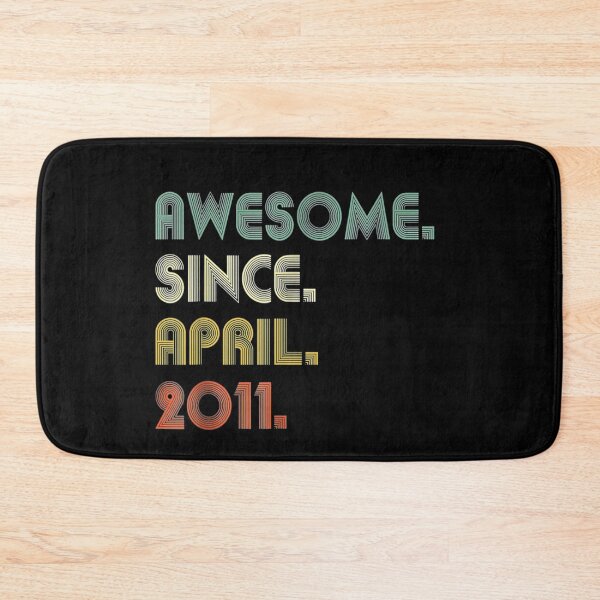 Item preview, Awesome Since April 2011 10th Birthday 10 Years Old Boy designed and sold by anniversaryshop.