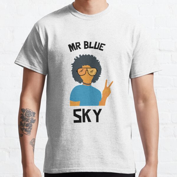  MR. Blue Sky for blue lovers T-Shirt : Clothing, Shoes