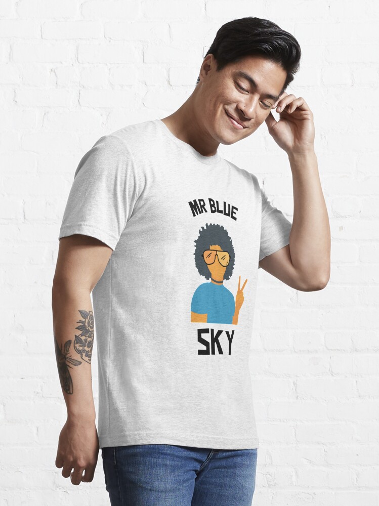 Mr. Blue Sky T-Shirt black t shirts Short sleeve black t shirts for men