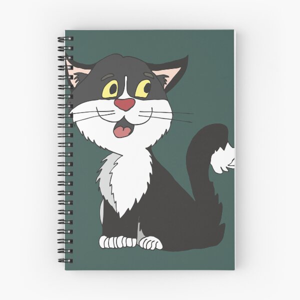 Item preview, Cat black and white designed and sold by Veki5.