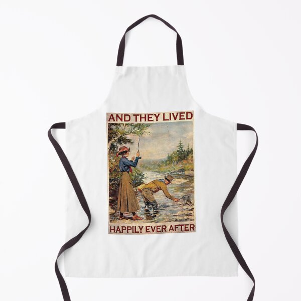 Item preview, Fishing And They Lived Happily Ever After Poster designed and sold by SamYMay.