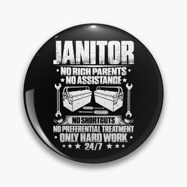 Item preview, Janitor Caretaker Gift Idea Present designed and sold by Krautshirts.