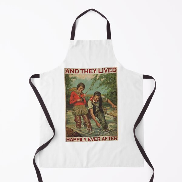 Item preview, Fishing Partner And They Lived Happily Ever After Poster designed and sold by SamYMay.