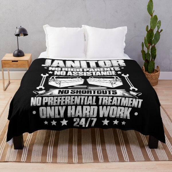 Item preview, Janitor Caretaker Gift Idea Present designed and sold by Krautshirts.