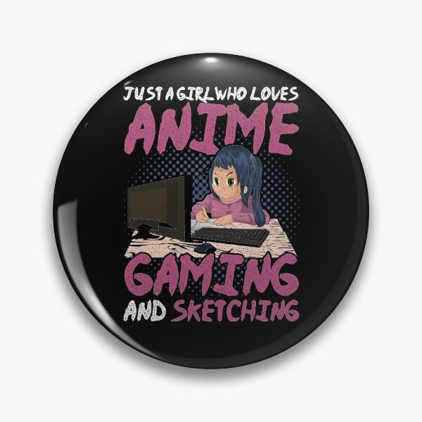 Item preview, Anime Gaming Girl Otaku Manga  designed and sold by bestshirtdesign.